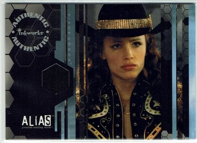 Alias Season 2 Pieceworks Costume Card PW2 Jennifer Garner as Sydney Bristow - Image 1 of 4