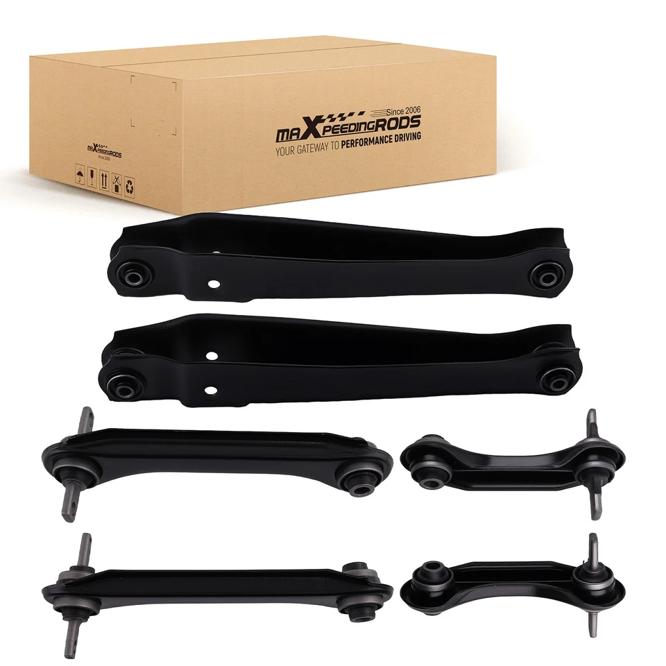 Rear Control Arms Upper Lower & Assist Link Kit for Mitsubishi Mirage 1993-2002 — 第 1/4 张图片