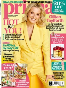 PRIMA MAGAZINE AUGUST 2025 ~ GILLIAN TAYLFORTH ~ NEW ~ - Picture 1 of 1