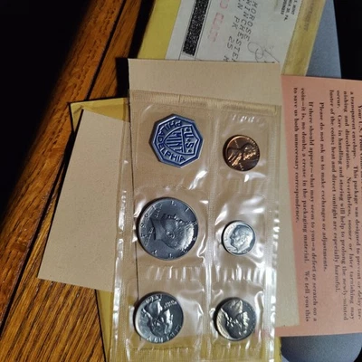 1964 United States Mint Proof Set, as pictured. - Image 1 of 3