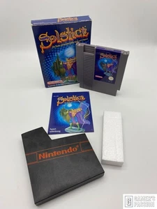 🔥Solsticio • Nintendo NES • Estado muy bueno • CIB • EMBALAJE ORIGINAL • probado 🔥 - Imagen 1 de 12