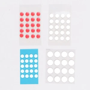 Small Round Dot Mouse DIY Mice Glide Feet Control Speed Version Wear Resistant - Photo 1/16