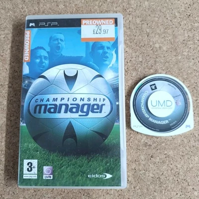 Championship Manager PSP Sony PlayStation Portable  FREE Shipping Worldwide - Image 1 of 4