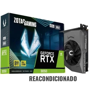 Tarjeta gráfica Zotac Gaming GeForce RTX 3050 ECO SOLO de 8 GB GDDR6 - Imagen 1 de 1
