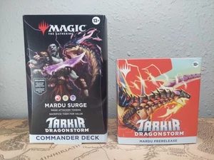 MtG Tarkir: Dragonstorm: Mardu Surge Commander Deck & Prerelease - MARDU 🧡 - Foto 1 di 6