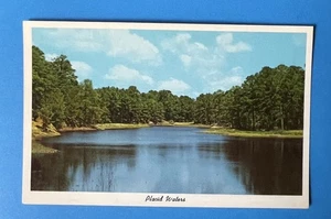 Greetings from MAYVILLE Wisconsin Placid Waters Vintage Postcard UNUSED - Picture 1 of 2