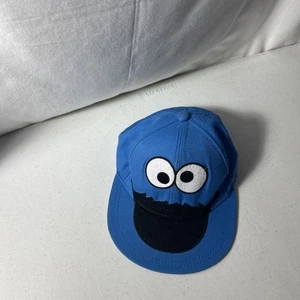 Sesame Street Cookie Monster Blue Hat Size S-M - Picture 1 of 5
