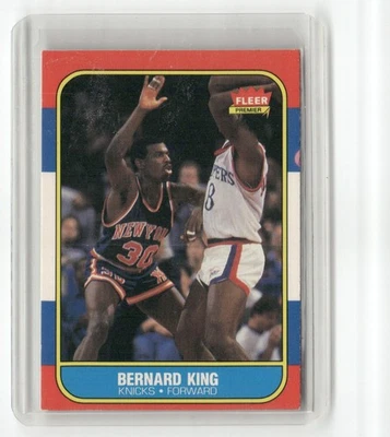 Fleer #60 Bernard King 1986-87 Foto 1 de 2