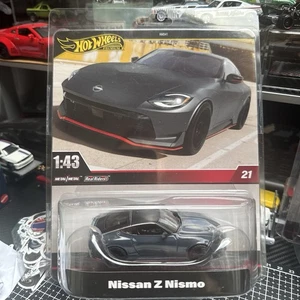 Hot Wheels Diecast Premium Nissan Z Nismo 1:43 Real Riders Combine P&P New - Picture 1 of 4