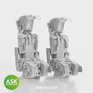 Art Scale Kit 200-A72029 - 1:72 GRU7A ejection seats with seat belts 2 pcs, rec. - Picture 1 of 1