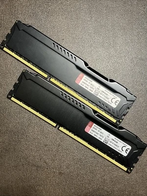 Barrette de RAM (x2) Fury HYPER X 8GB DDR3 HX316C10FB/8 - Photo 1/3