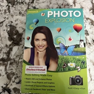 PHOTO EXPLOSION Version 5 - Photo Editing Software - Special Effects! - Bild 1 von 12