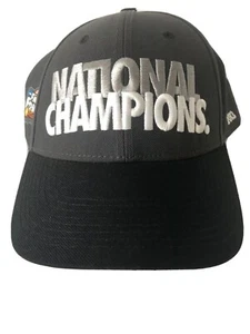 Nike Baseball Cap Hat National Champions Final Four Atlanta Gray Black Pre Owned - Picture 1 of 7