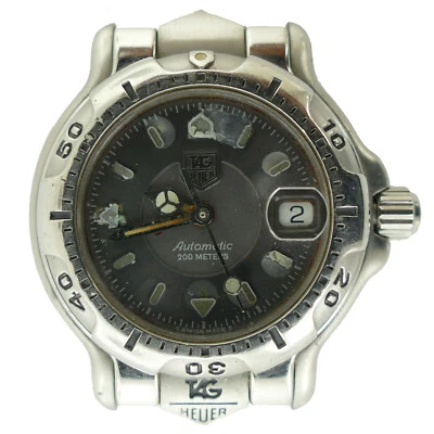 TAG HEUER АВТОМАТИЧЕСКИЙ ЛЕДИ СЕРЕБРЯНЫЙ ЦИФЕРБЛАТ ИЗ НЕРЖАВЕЮЩЕЙ СТАЛИ 28 ММ ЧАСЫ ГОЛОВА - Изображение 1 из 4