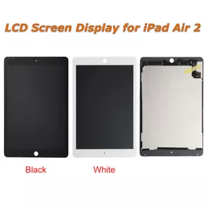 LCD Display Touch Screen Assembly Sensor Replacement For iPad Air 2 A1566 A1567 - Picture 1 of 28