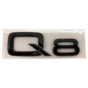 OE Quality Audi Q8 Black Edition Schriftzug Emblem Schwarz - Picture 1 of 1