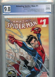 Amazing Spider-Man #1 (Marvel 2014) | 9,8 Casi Nuevo/Nuevo | 1st Clash 1st Cindy Moon SEDA - Imagen 1 de 6