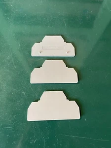 Placa de terminación Weidmüller ZAP/TW ZDK2,5 (3 uds.) (#WEI05) - Imagen 1 de 1