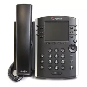 REF "A" LAGER - Polycom VVX 411 2200-48450-025 IP VOIP POE Telefon komplett - Bild 1 von 1