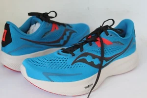 Saucony Men's Marine Blue Ride 15 Synthetic Mesh Running Athletics Size 10.5 - Picture 1 of 8