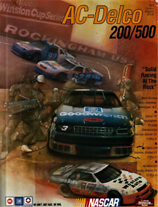 NASCAR 1993 AC-DELCO 500 SOUVENIR PROGRAM at ROCKINGHAM October 23, 1993