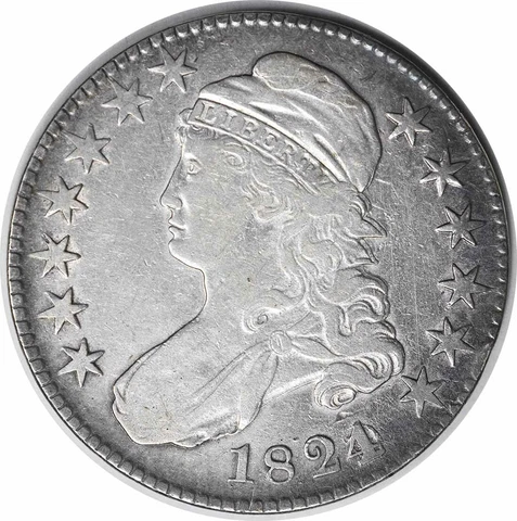 1824/Various Date Bust Half Dollar Choice VF Uncertified #1002 Cover