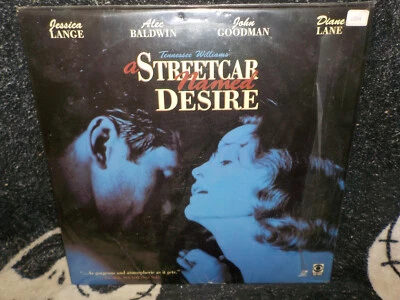 Трамвай Named Desire лазерный диск LD Джессика Лэнг Алек Болдуин Бесплатная доставка $50 - Изображение 1 из 2