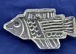Vintage Swedish Art Glass Fish Designed By Uno Westerberg For Pukeberg Sweden - Picture 1 of 7
