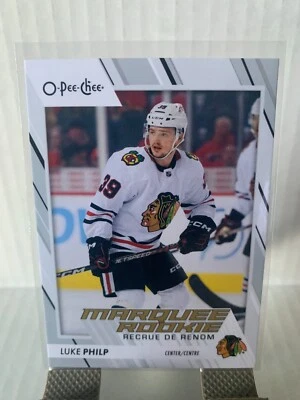 2023-24 OPC O-Pee-Chee Marquee Rookie Luke Philp 550 Chicago Blackhawks - Image 1 of 2