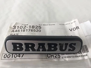 NEW Genuine Smart Fortwo (451) Front Radiator Grille BRABUS Badge A4518176520 - Picture 1 of 2