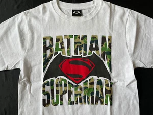 Limited Edition Bape x Batman A Bathing Ape  T-shirt DC Comic - Picture 1 of 5