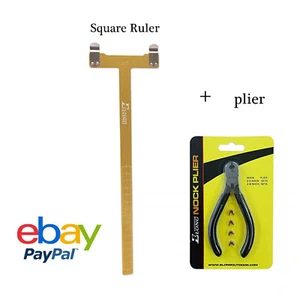 T Square Ruler+ Archery Bow String-Loop Nocking Pliers Tool with 4 nocking Point - Picture 1 of 6