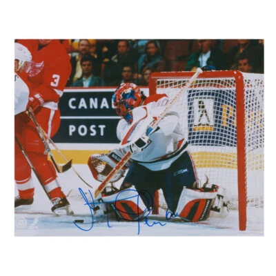 JOSE THEODORE Signed Montreal Canadiens Heritage Classic 16 X 20 Photo - 79205 - Image 1 of 2
