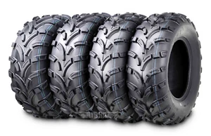 WANDA ATV Tires 25x8-12 25x8x12 Front 25x10-12 25x10x12 Rear 6PR Mud Tires [4PC] - Picture 1 of 8