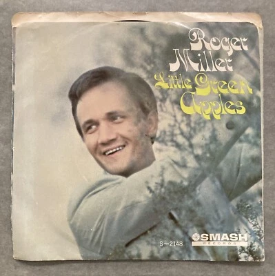 Roger Miller Little Green Apples / Our Little Love 45 Record 1968 Smash S-2148 - Image 1 of 4