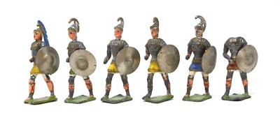 Seis soldados de infantería romana Heyde Foto 1 de 3