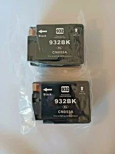 Replacement Ink Cartridges FOR HP 932XL - (2) HIGH YIELD / FREE SHIPPING! - Picture 1 of 1