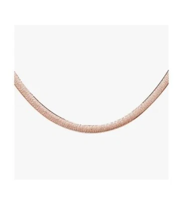 Precioso brazalete de plata de ley 925 con recubrimiento de oro rosa de 7,5" - 4 gramos Foto 1 de 2