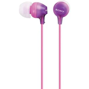 Genuine Sony MDR-EX15LP Standard Fashion Color EX Series Headphone Music Earbuds - Picture 1 of 7