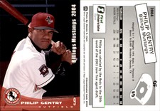 Philip Gentry 2004 Grandstand Billings Mustangs #NNO Card *AutographDen*