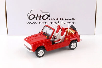 Renault 4L JP4 Red 1987 Car System Stile OTTOMOBILE OT998 1:18 4 R4 999 PC - Immagine 1 di 4