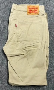 Levi’s 514 Denim Jeans Herren Beige Regular Straight Fit 32x32 - Bild 1 von 15