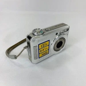 CAMERA ONLY ❌ Sony Cyber-Shot DSC-S700 7.2MP - Tested & Working ✅ *NO CORDS* ❌ - Picture 1 of 12