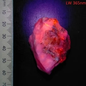 Hackmanite w/ Winchite fluorescent long & short wave mineral specimen 217ct - Bild 1 von 9