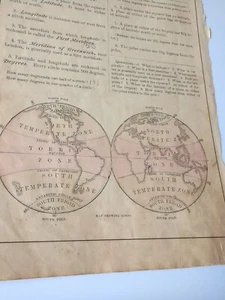 1880 Map Showing Zones - Picture 1 of 5