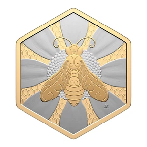 2025 Canada $20 Nature's Delight: The Honey Bee - Fine Silver Coin - Picture 1 of 11
