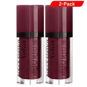 2 x Bourjois Rouge Edition Velvet Lip Color 7,7ml/0.26fl.oz. Ultra Voilette 037 - Picture 1 of 6