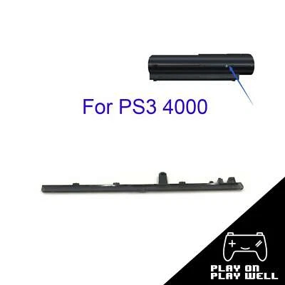 Black Cover Shell Front Housing Case Faceplate Panel For PS3 Slim 4000 - Image 1 of 4