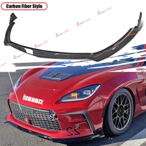 For 22-25 Toyota GR86 ST-Style Carbon Look Front Bumper Lip Body Kit Spoiler - Bild 1 von 8