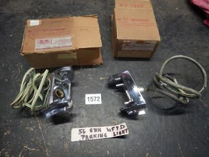 NOS 56 STUDEBAKER PARKING LIGHT ASSEMBLIES TURN SIGNAL Champion Commander Presid - Picture 1 of 10